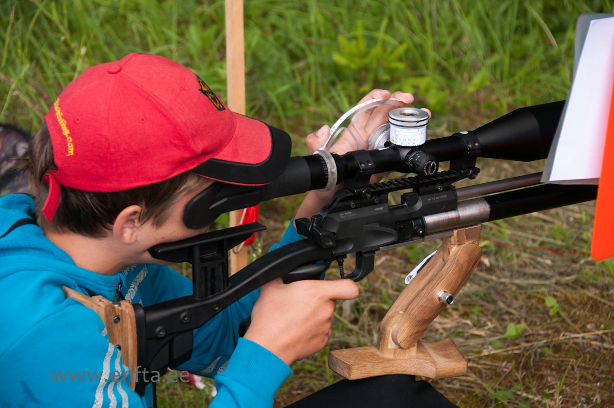 Rein J. Reinu, Hämmerli AR20 FT, Nikko Stirling Targetmaster 10-50x60